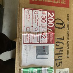 200 AMP BREAKER PANEL OUTDOOR SURFACE MOUNT