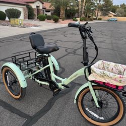 Retrospec Electric Tricycle – Like New (Only 74 Miles)