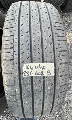 1)235/60/18 khumo $50