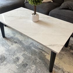 Marble coffee table