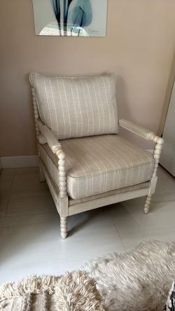 Modern Coastal Accent Chair