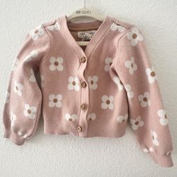 2 T Daisy Cardigan Girl Toddler