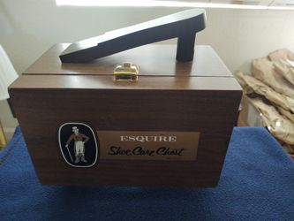 Vintage Esquire Shoe Care Chest