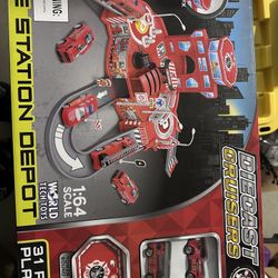 Toddler Fire Station Depot Toy