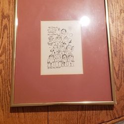 PAUL PALNIK 1979 Cartoon STACK LITTLE Naked Accountants 