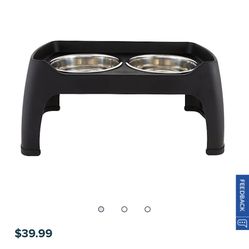 Top Paw® Elevated Double Diner Pet Feeder
