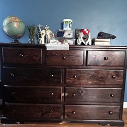 9 Drawer Dresser All Wood