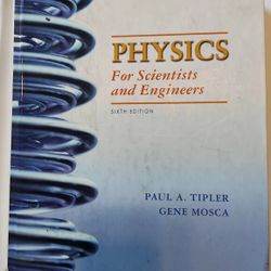 Physics for Scientists and Engineers Textbook