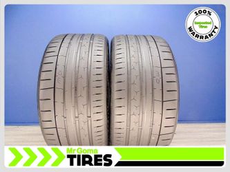 2 Continental Extremecontact Sport 02 + 275/35ZR20 Used Tires 6/32 Tread 2753520