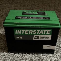 Interstate Battery With Warranty!