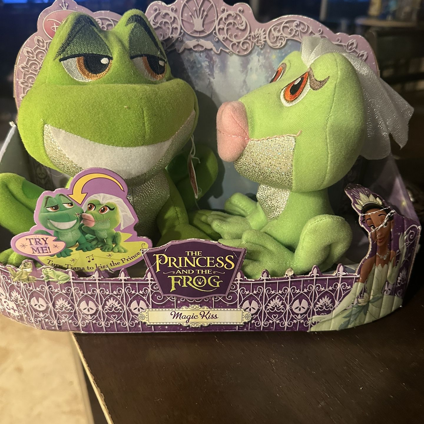 Disney Princess And The Frog Magic Kiss Tiana & Naveen Plush Set. for Sale  in Fullerton, CA - OfferUp