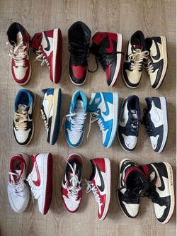 Jordan 1 high & low all 9.5 ~~READ DESCRIPTION~~
