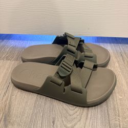 Chaco Men’s Chillos Slides Size 11 GREEN