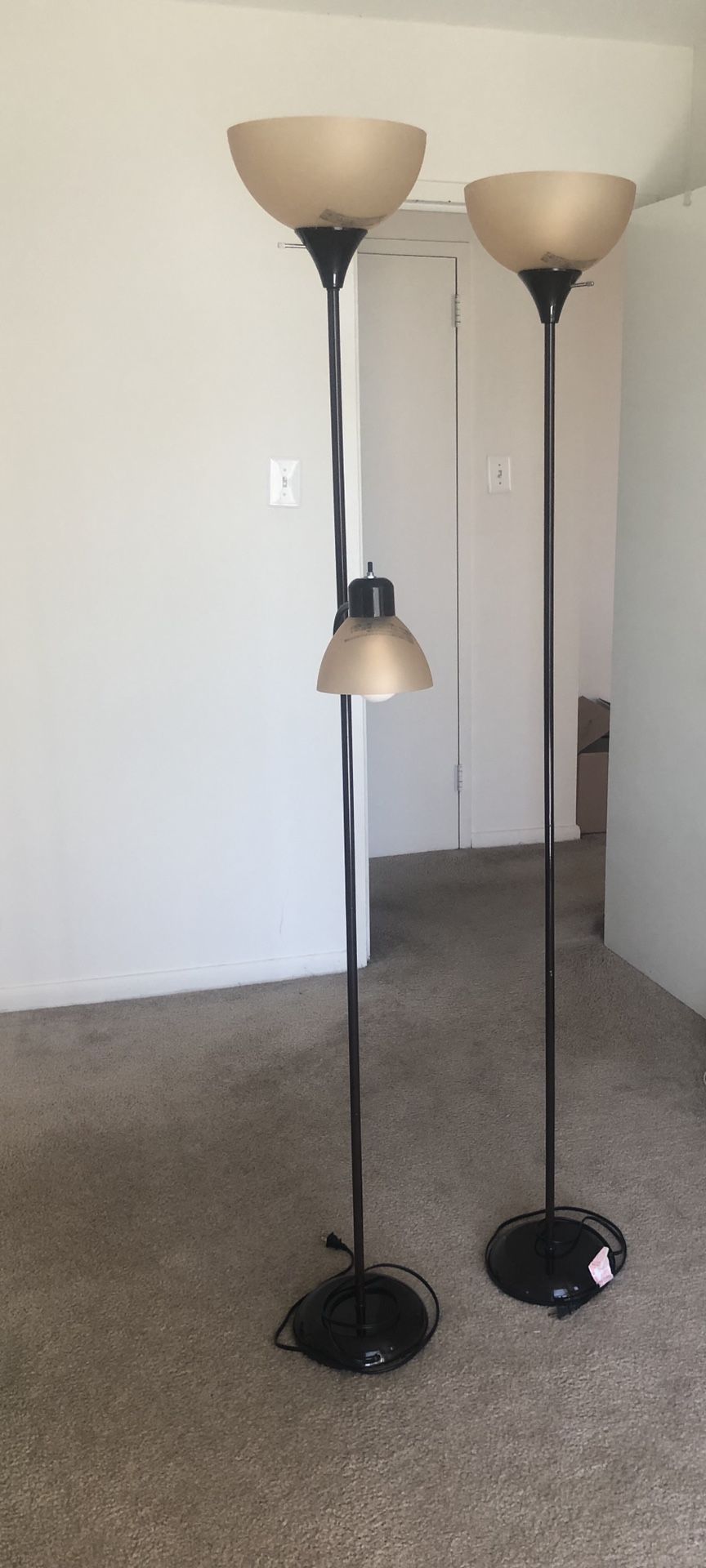 Floor lamps (set of 2)