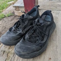 Used Black Vans 