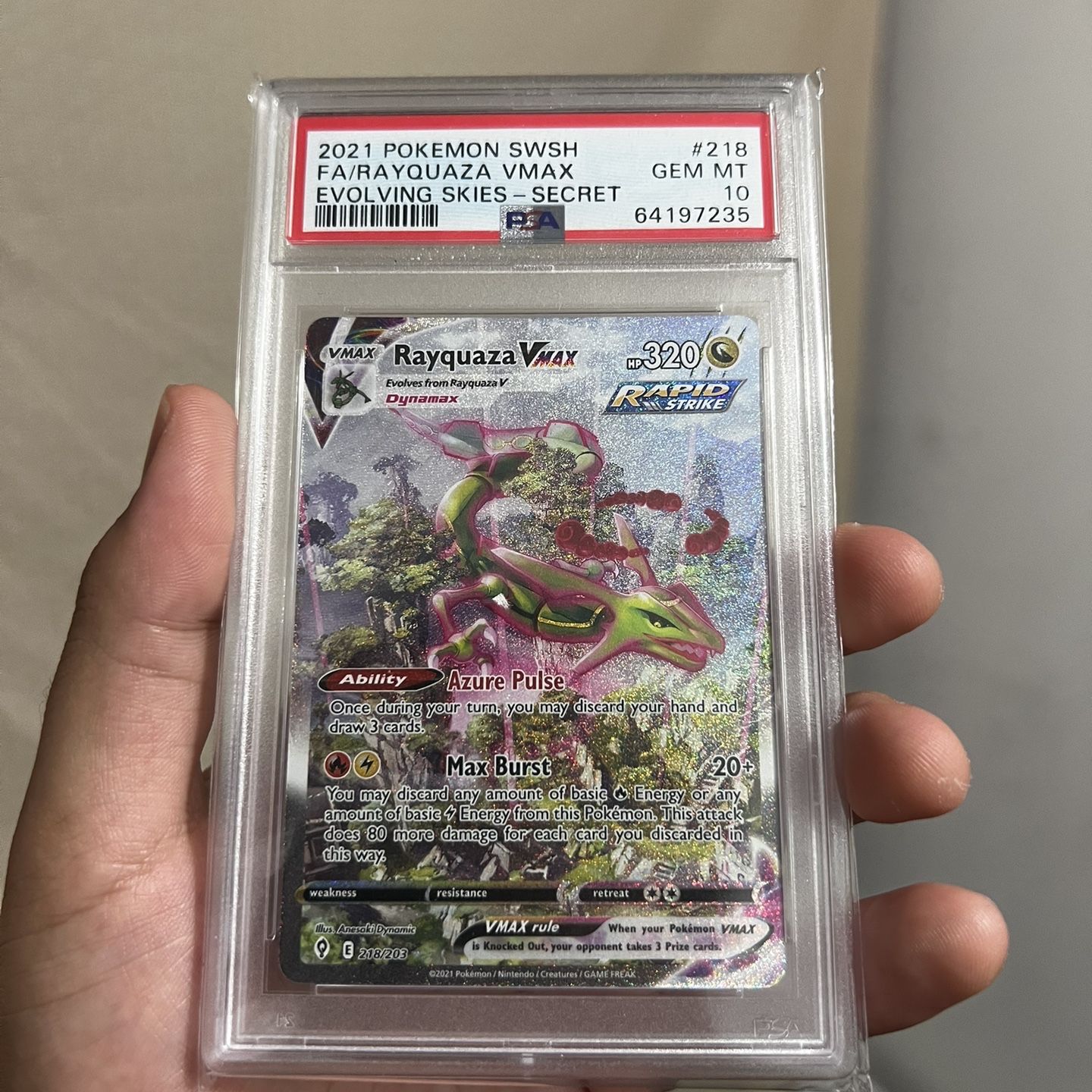 Rayquaza Vmax TG29/TG30 for Sale in Hazle Township, PA - OfferUp