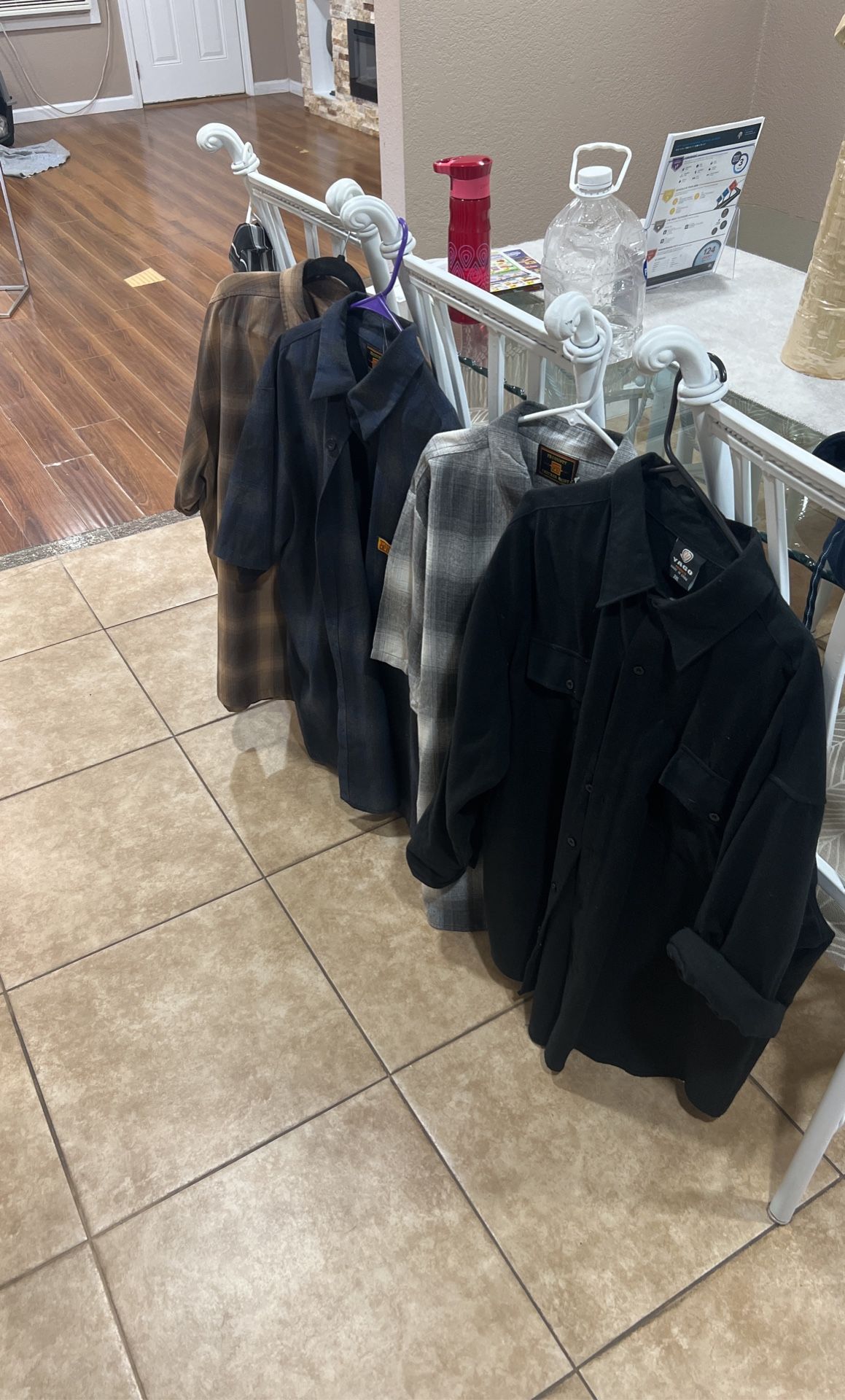 Flannel Clothing Dress Shirts