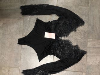 Lace & mesh Bodysuit