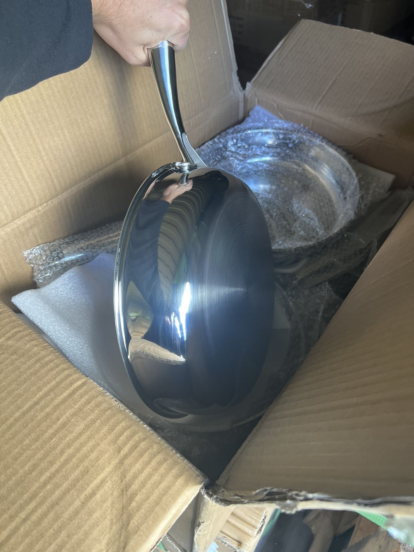 Brand New 3-ply Stainless steel FryPans