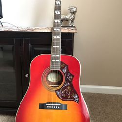 Perfect condition Epiphone Humming Bird!