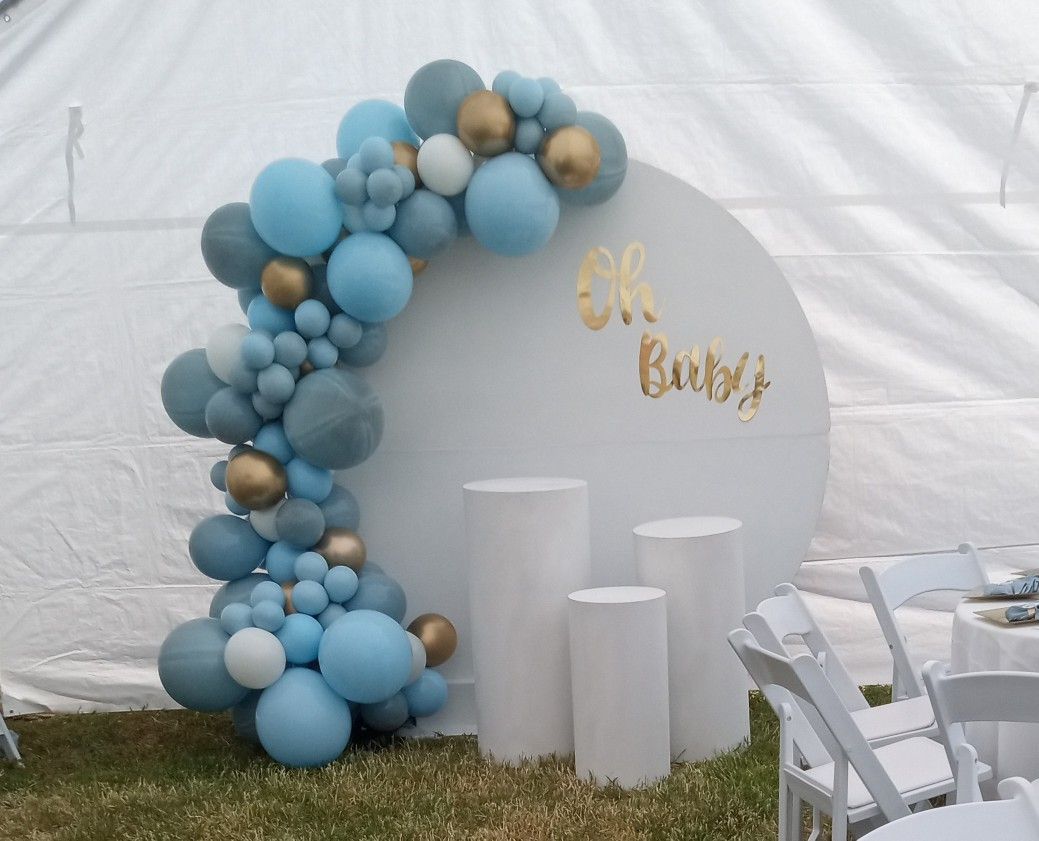 Round Backdrop