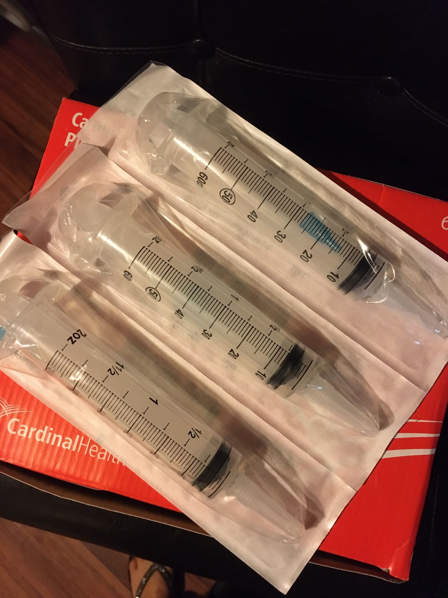 Cardinal Health -Piston Irrigation Syringe(Partial Case (12ct)) *LOT*