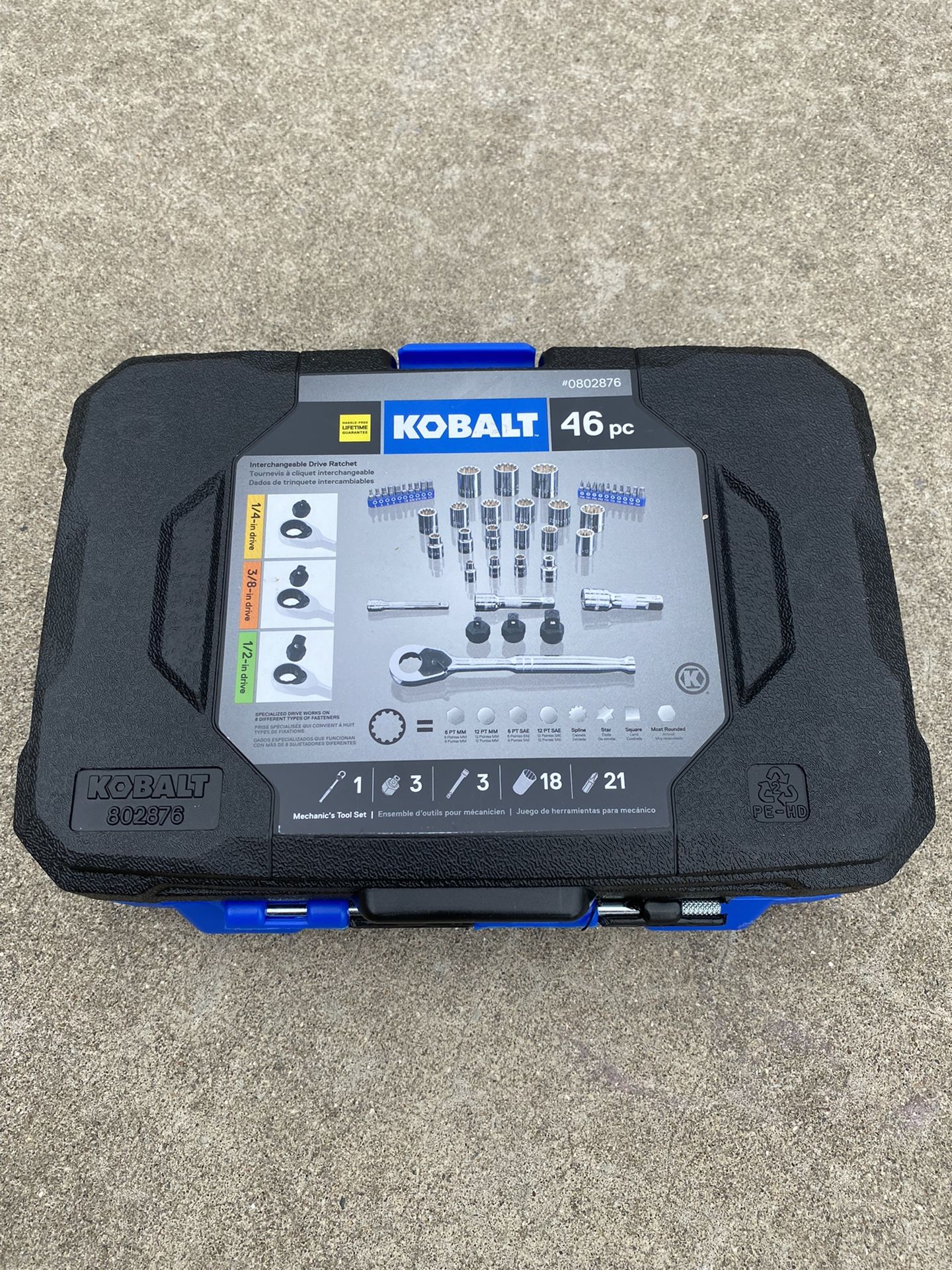 Kobalt 46 Pc Interchangeable Drive Ratchet