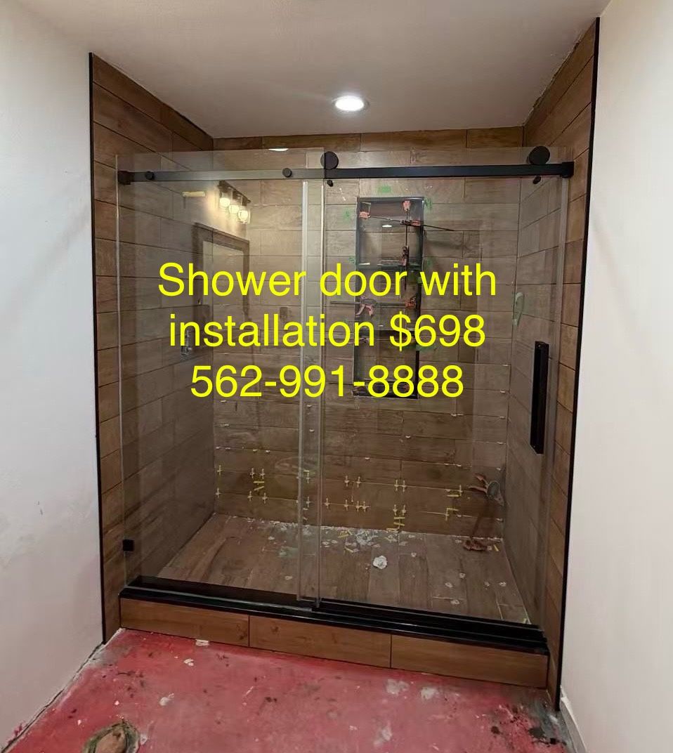 Frameless Shower Door Shower Glass 
