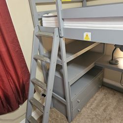 Loft Bed With Desk 