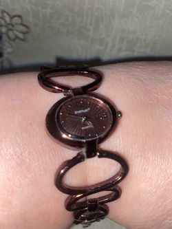 Avenue Quartz Brown Watch