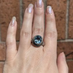 Blue Topaz Ring