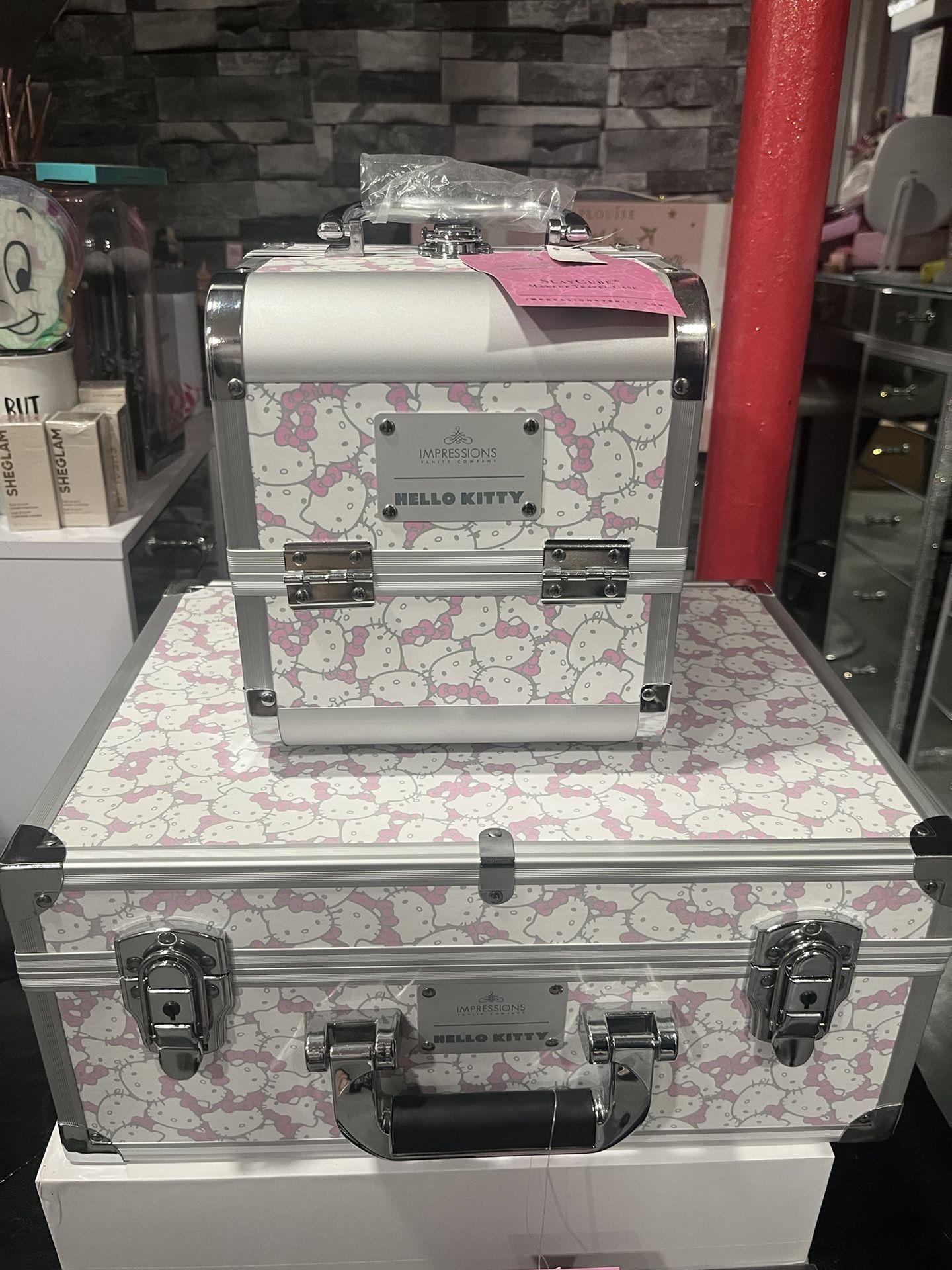 Hello Kitty Slay And Case Makeup Set With Makeup 