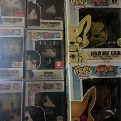 Naruto Funko Pop Lot