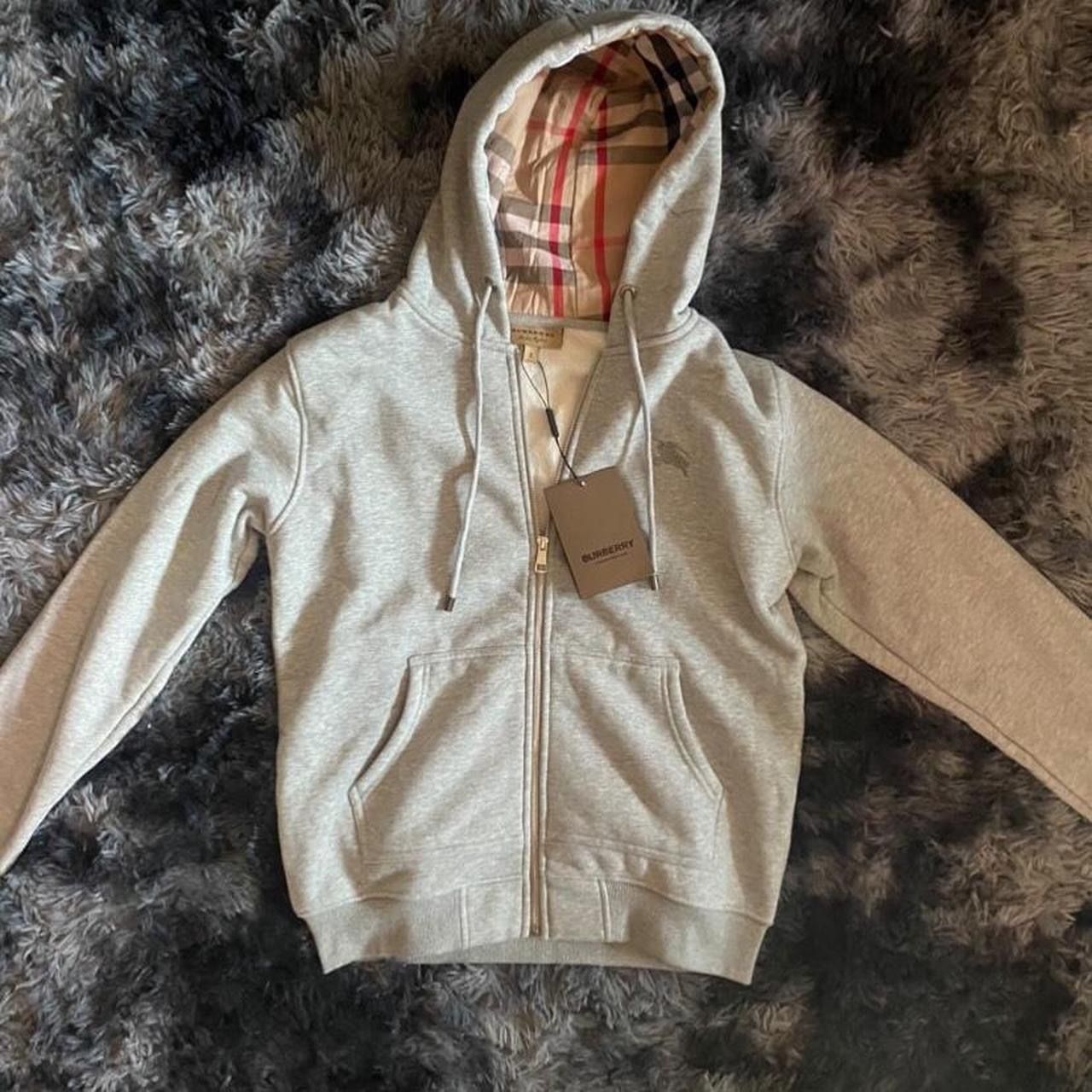 Burberry Hoodie Grey Medium