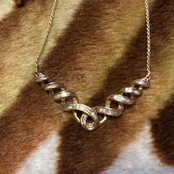 10k And Real Diamond Necklace 👀