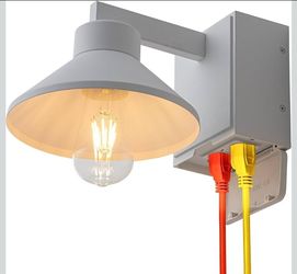EXTERIOR BARN LIGHTING WITH GFCI