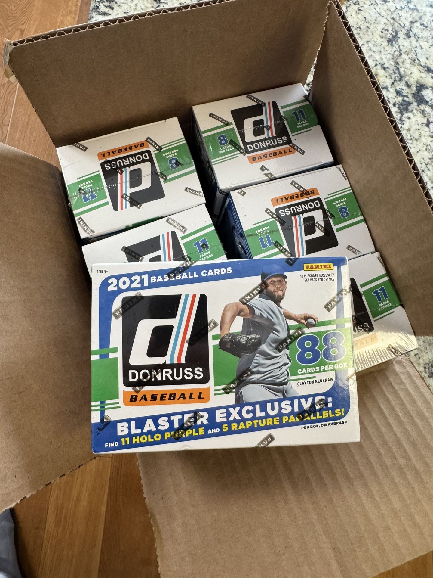 2021 Panini Donruss Baseball Blaster Box