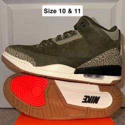 Size 10 & Size 11 Jordan 3 Retro “Family Affair” New B-Grade