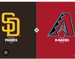 Padres Tickets! Monday 7/6 25$