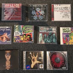 Lot of 10 Assorted CD - System, PWEI, Zombie