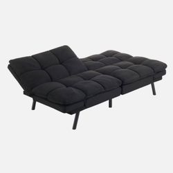 Black Sofa Furniture Futon