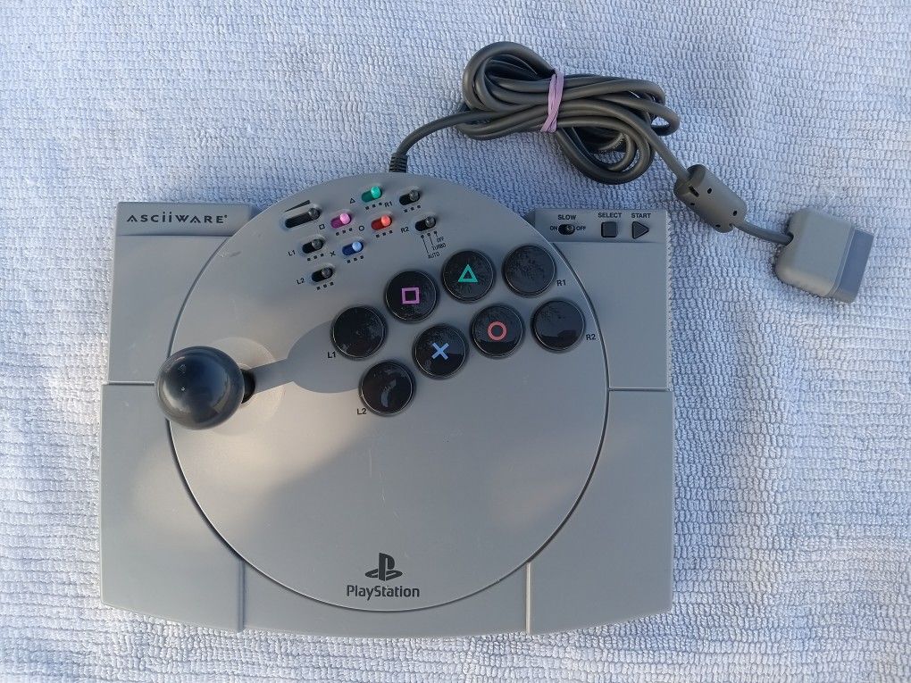 PS1 Arcade Stick By Asciiware