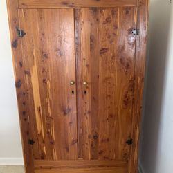 Cedar Wardrobe Cabinet 