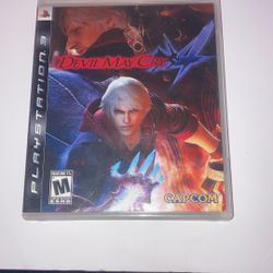 Devil May Cry 4 Sony Playstation 3 PS3 Complete CIB 2008 
