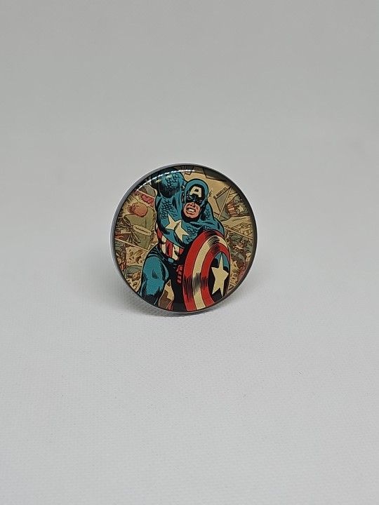 Captain America Knob Cabinet Pull Marvel