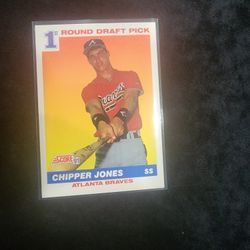 1991 Score Chipper Jones Baseball Card