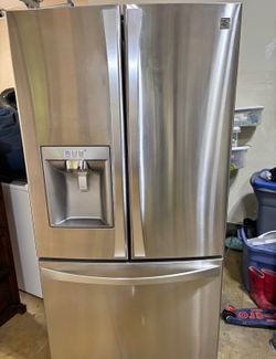 Kenmore Elite French Door Refrigerator with Ice and Water Dispenser