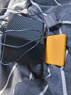 4TB my book and 2TB Toshiba external hard drives