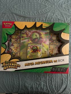 Ascended Heroes Meganium Ex Box Sealed
