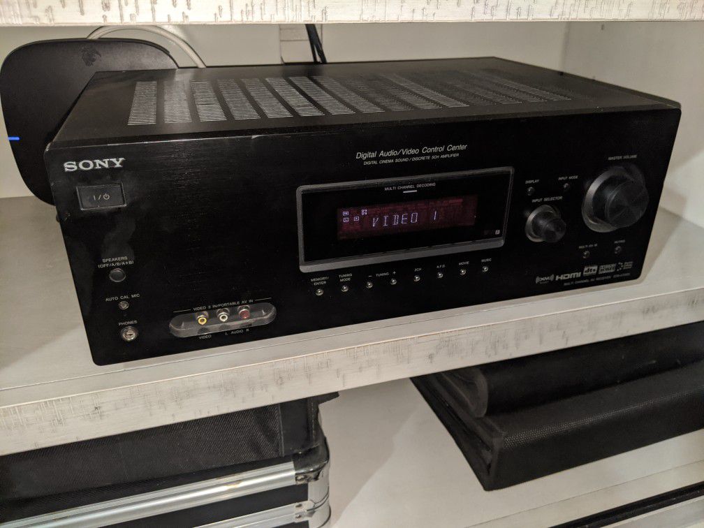 SONY Powerful Amplified Stereo Reciever And Remote